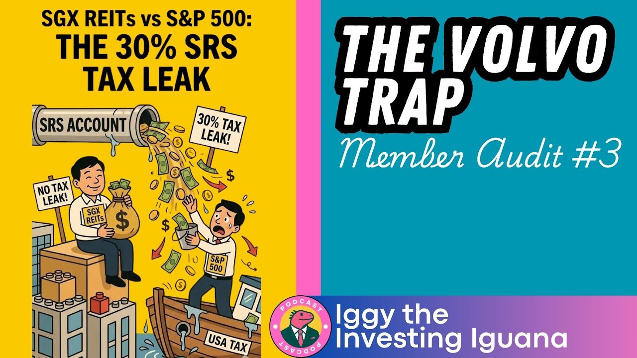 SGX REITs против S&P 500: утечка 30% налога SRS (Аудит участника №3) | 🦖EP1344 