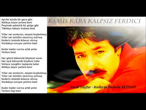 Ferdi Tayfur - Kaderin Önünde (Altyapı & Karaoke)