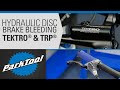 How to bleed hydraulic brakes  tektro  trp flat bar and drop bar levers