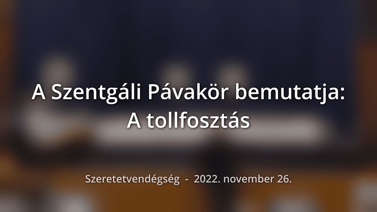 Szentgáli Pávakör - A tollfosztás (Szeretetvendégség - 2022)
