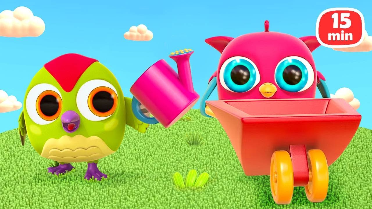 Eğitici çizgi film. Baykuş HopHop ile en sevimli bölümler. Çocuk videosu