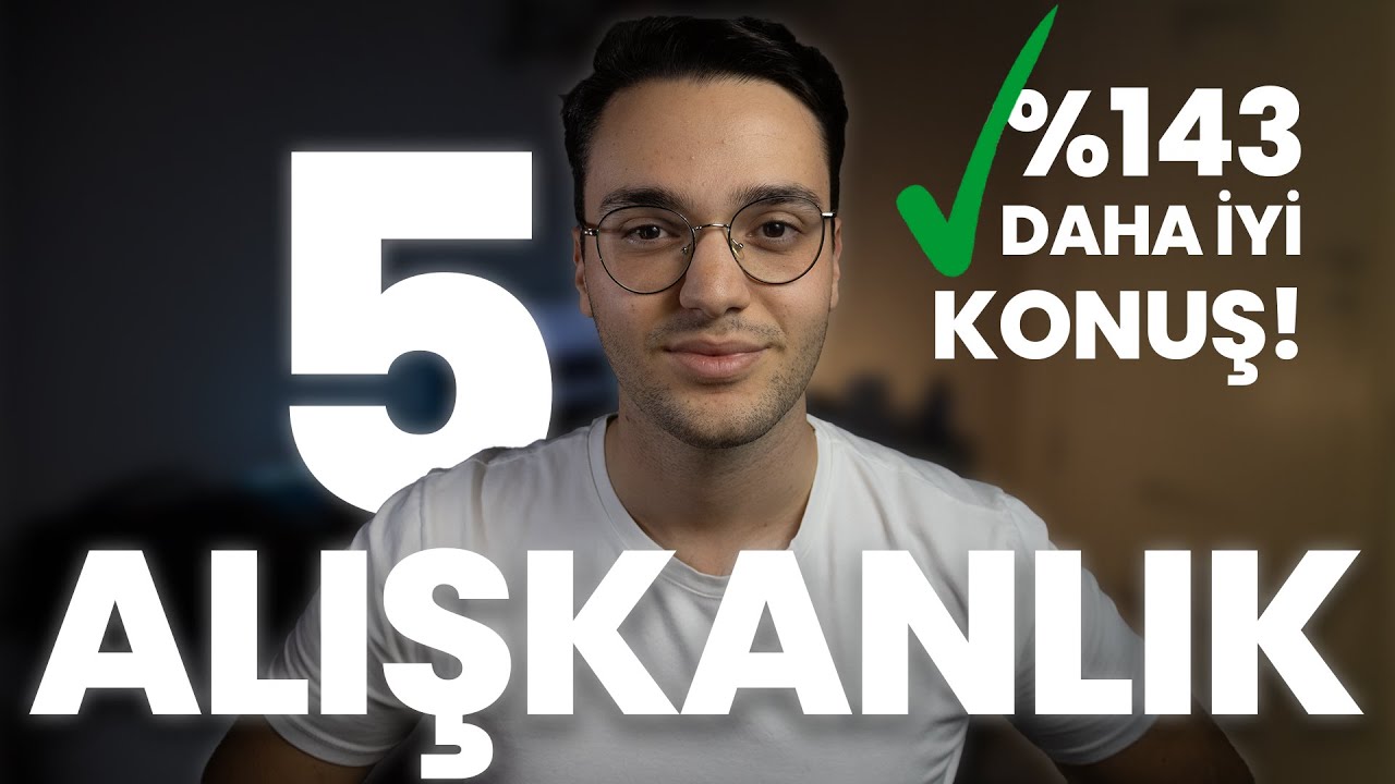 30 GÜNDE İngilizce Akıcılığınızı %143 Artıracak SADECE 5 Alışkanlık!