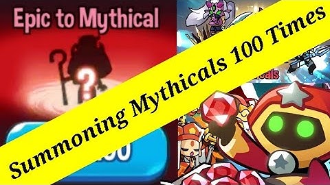 How Many Mythicals Can we Summon with 10000 Mythical Stones | Summoner
