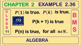 EXAMPLE 2.36 CLASS 11 BUSINESS MATHS - CHAPTER 2 ALGEBRA - Suresh Maths