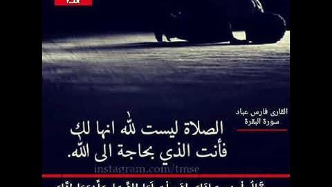 قران كريم حلات وتساب 《 بصوت القارئ فارس عباد 》
