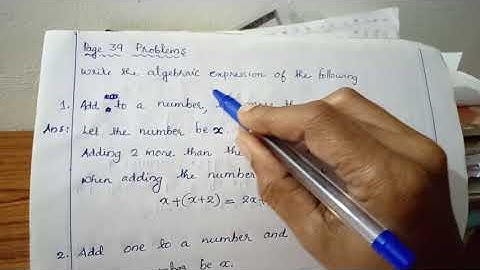 Class 7/Chapter 3/Unchanging Relations:page 39 problem 1