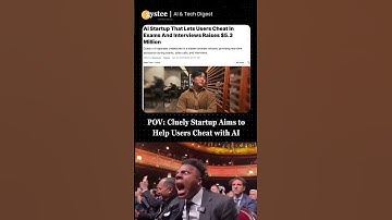 #AI #Startup Lets You "Cheat" Smartly?! 🤯 #AInews