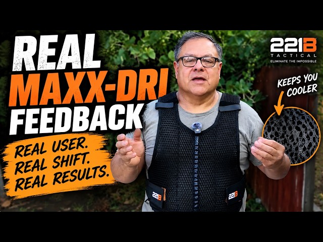 Body Armor Is Hot. Here’s How I Fix It. | Maxx-Dri Vest