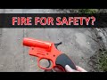 Orion flare gun preview and alternative uses
