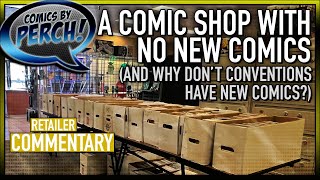 A comic shop with no new comics