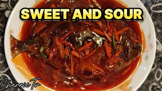 SWEET AND SOUR TRUMPET FISH I CharrieTv