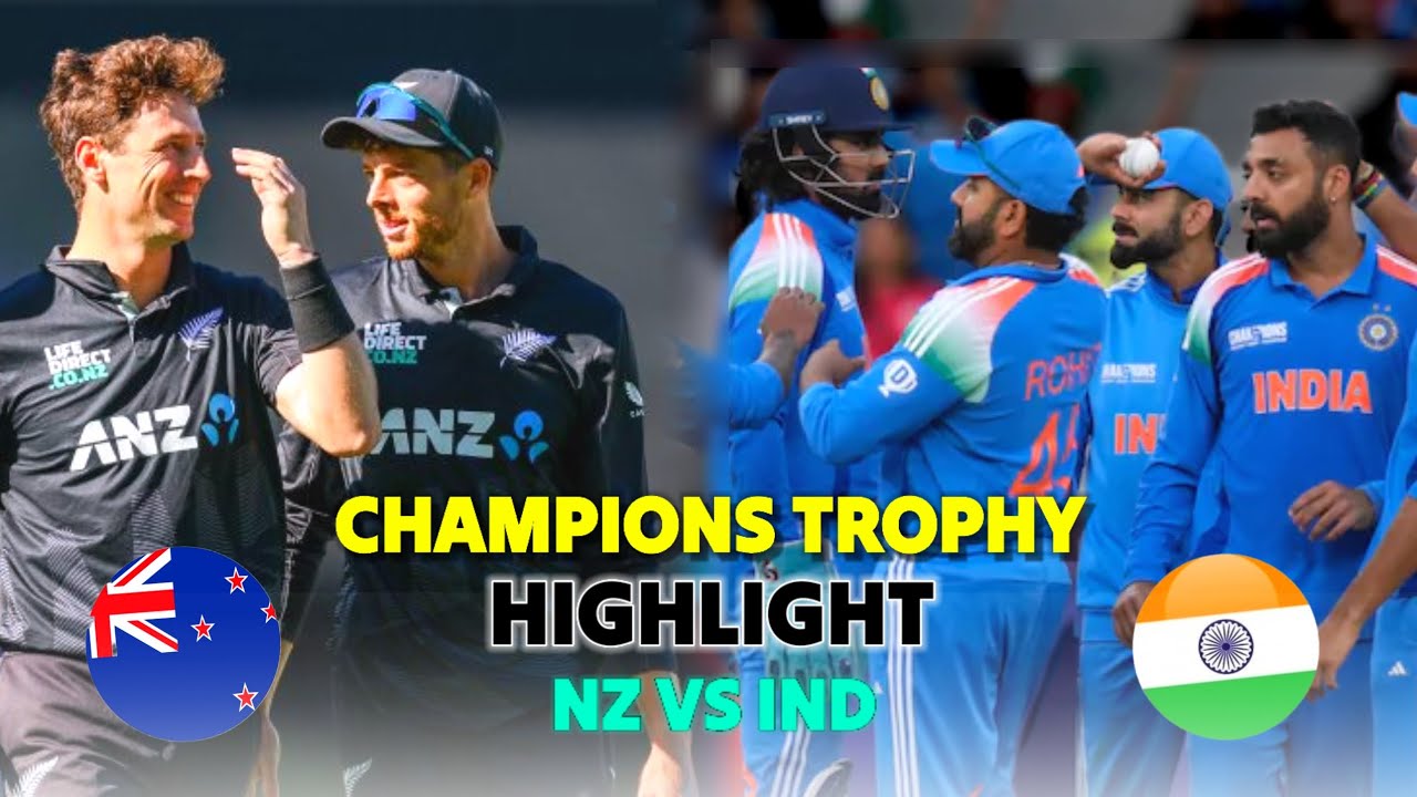 IND VS NZ Highlights: IND Beat NZ By 44 Runs | India vs New Zealand ...