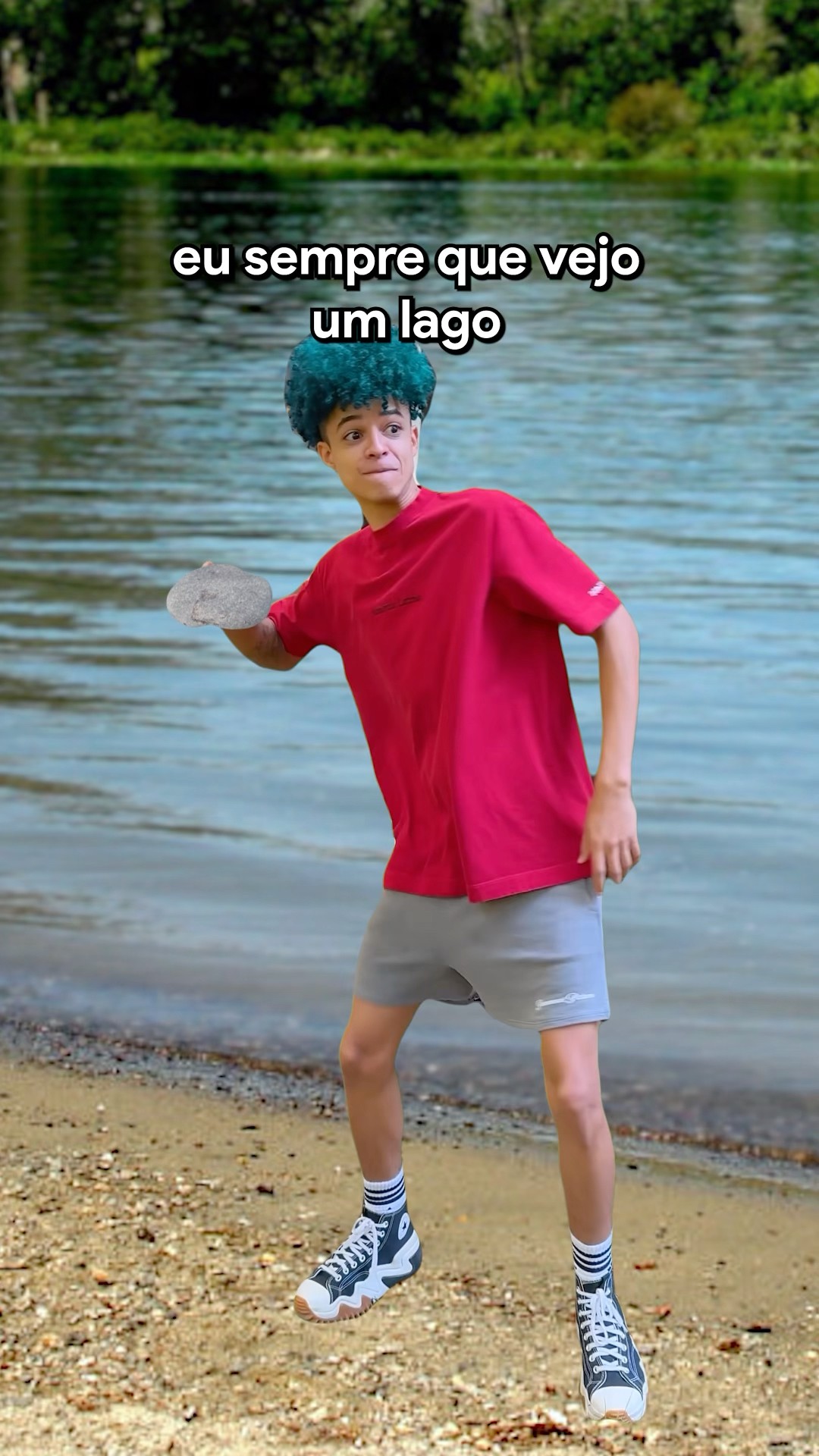 QUANDO VOCÊ VÊ UM LAGO