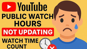 YouTube Watch Time Count Nahi Ho Raha? | Public Watch Hours Not Updating Fix 2025