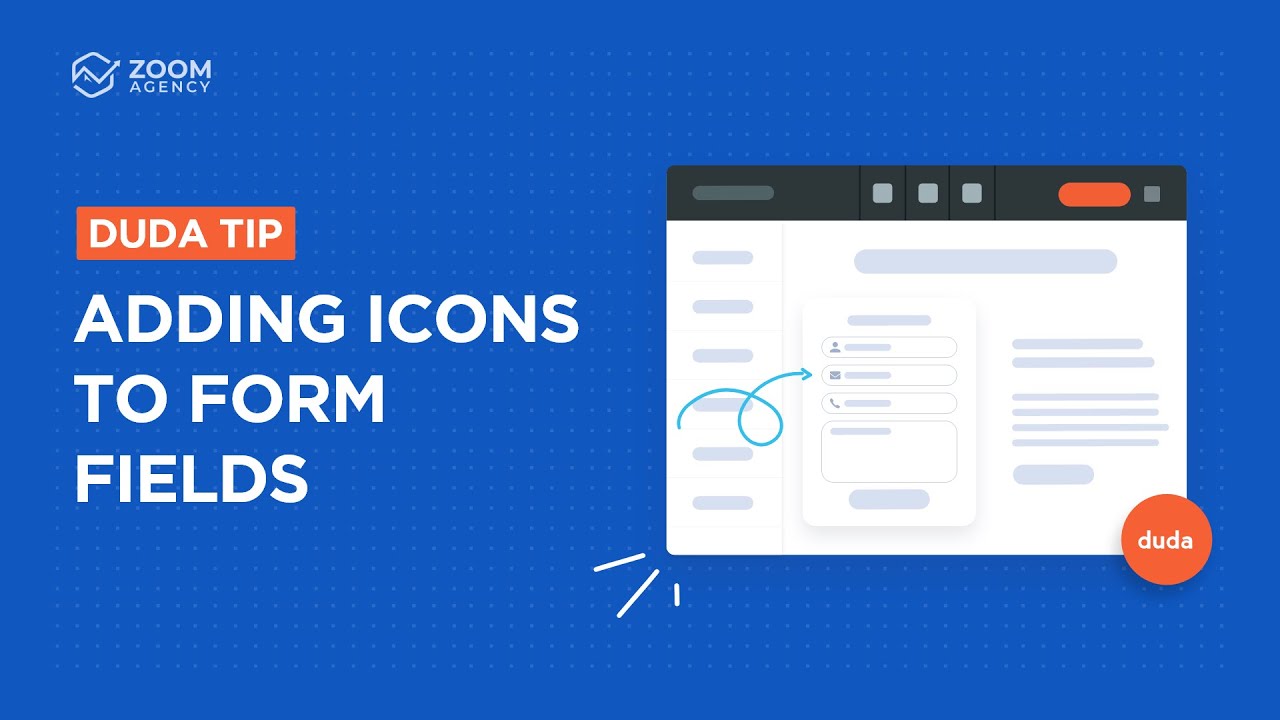 Duda Website Builder Tip: Adding Icons to Form Fields - YouTube