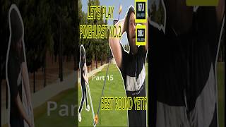 Play Pinehurst No 2 with me! BEST ROUND using GS PRO and the GC QUAD Part 15 #golf #golfswing