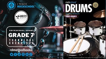 Drums Grade 7 Technical Exercises | Rockschool
