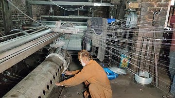 Windows Screen Making in Wire Weaving Loom | Mosquito Safety Net