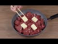 I learned this trick in a restaurant the tastiest beef recipe ive ever had