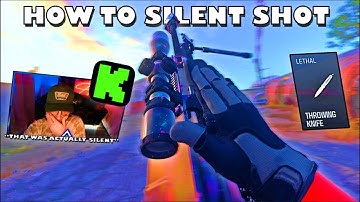 How to ACTUALLY Silent Shot in Modern Warfare 3 Tutorial