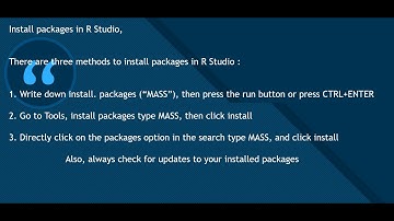 Installing Packages in R Studio | How to Install Packages in R Studio.