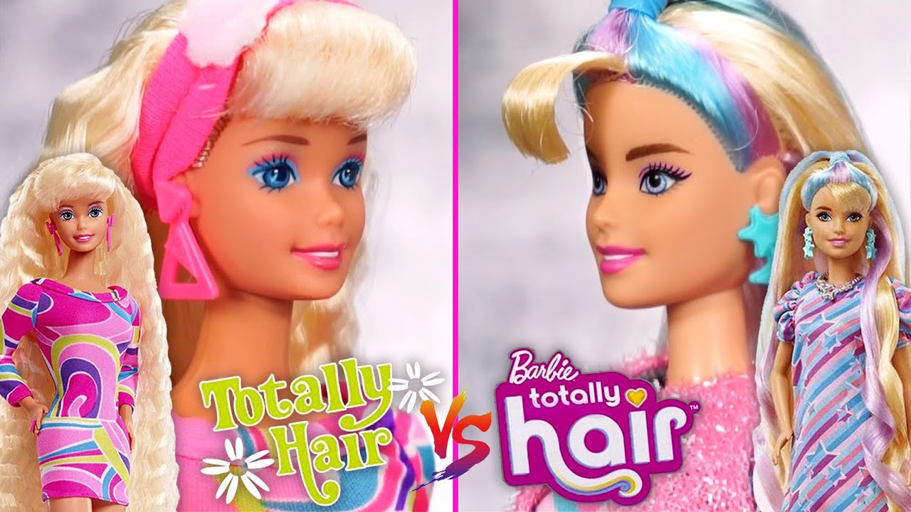 TOTALLY HAIR Barbie 2022 VS 1991 - Recensione e confronto! Lascio ...