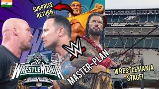 Stone Cold And The Rock At WrestleMania ? Plan Leaked ! WrestleMania 40 Stage ? Hulk Hogan