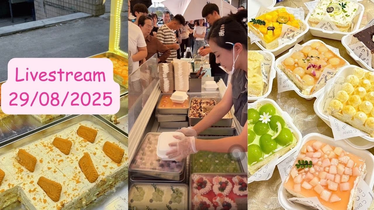 Live Tiramisu Cake Sale 🍰|Xiao Mai #3