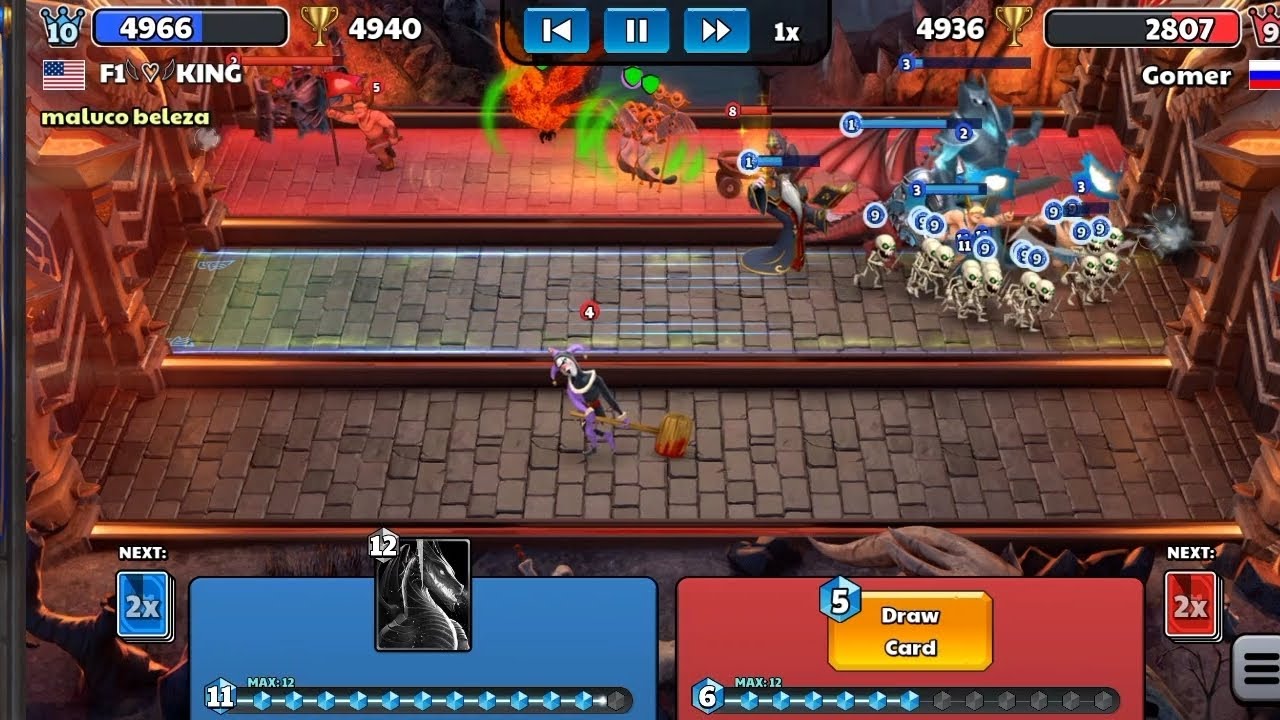 Rush deck how to defence