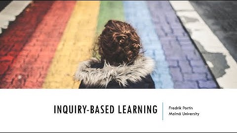 Inquiry-based learning: Introduction (1/5)