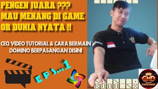 CARA BERMAIN DOMINO BERPASANGAN, SIMULASI DAN TUTORIAL GAME DOMINO,  (EPS.1) screenshot 4