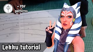 Ahsoka Tano Lekku Tutorial (With My Etsy Patterns)