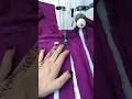 SEW a PERFECT Placket with this Simple Trick #viral #shorts