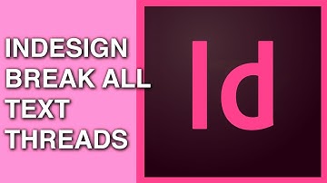 How to Split and Separate Text Frames in a Text Thread in Indesign