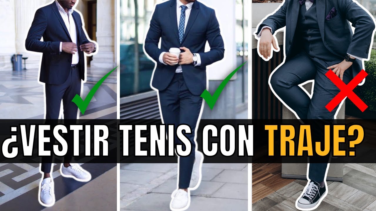 Usar TENIS con TRAJE? ¡Aquí - YouTube