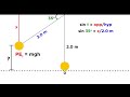 Pendulum Energy and Motion Concepts