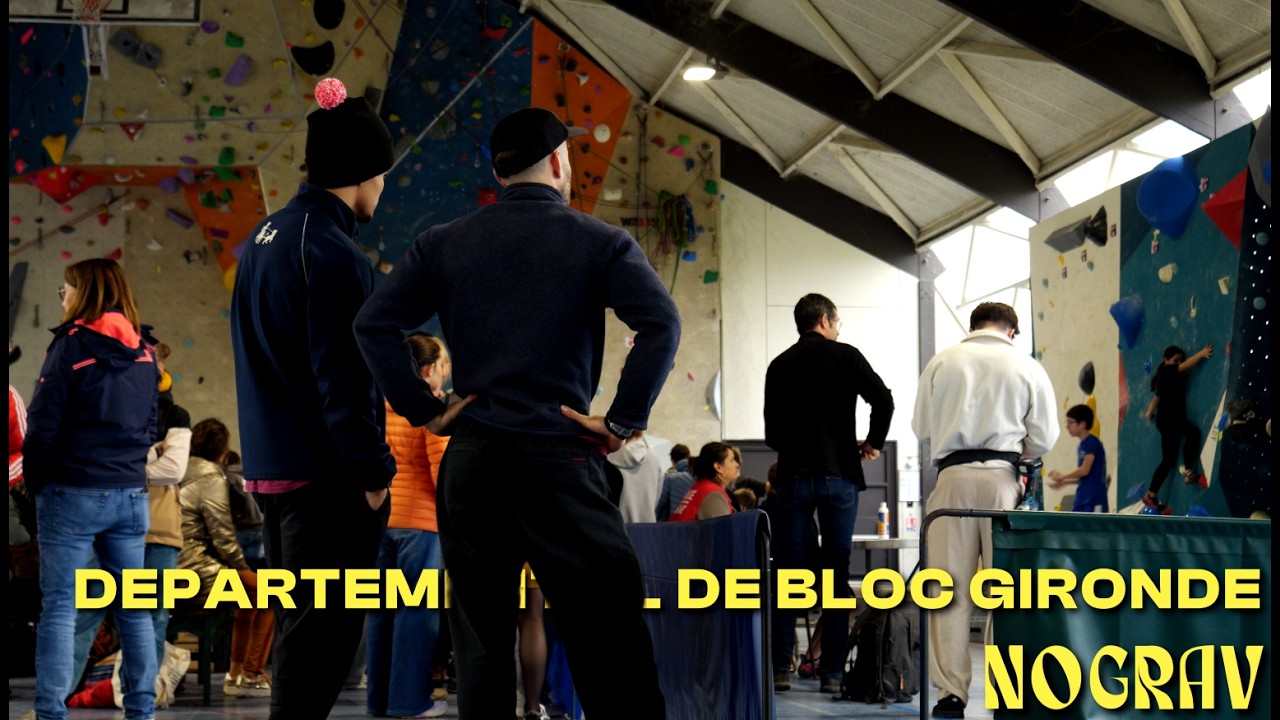 Départemental de bloc Gironde - Team NOGRAV