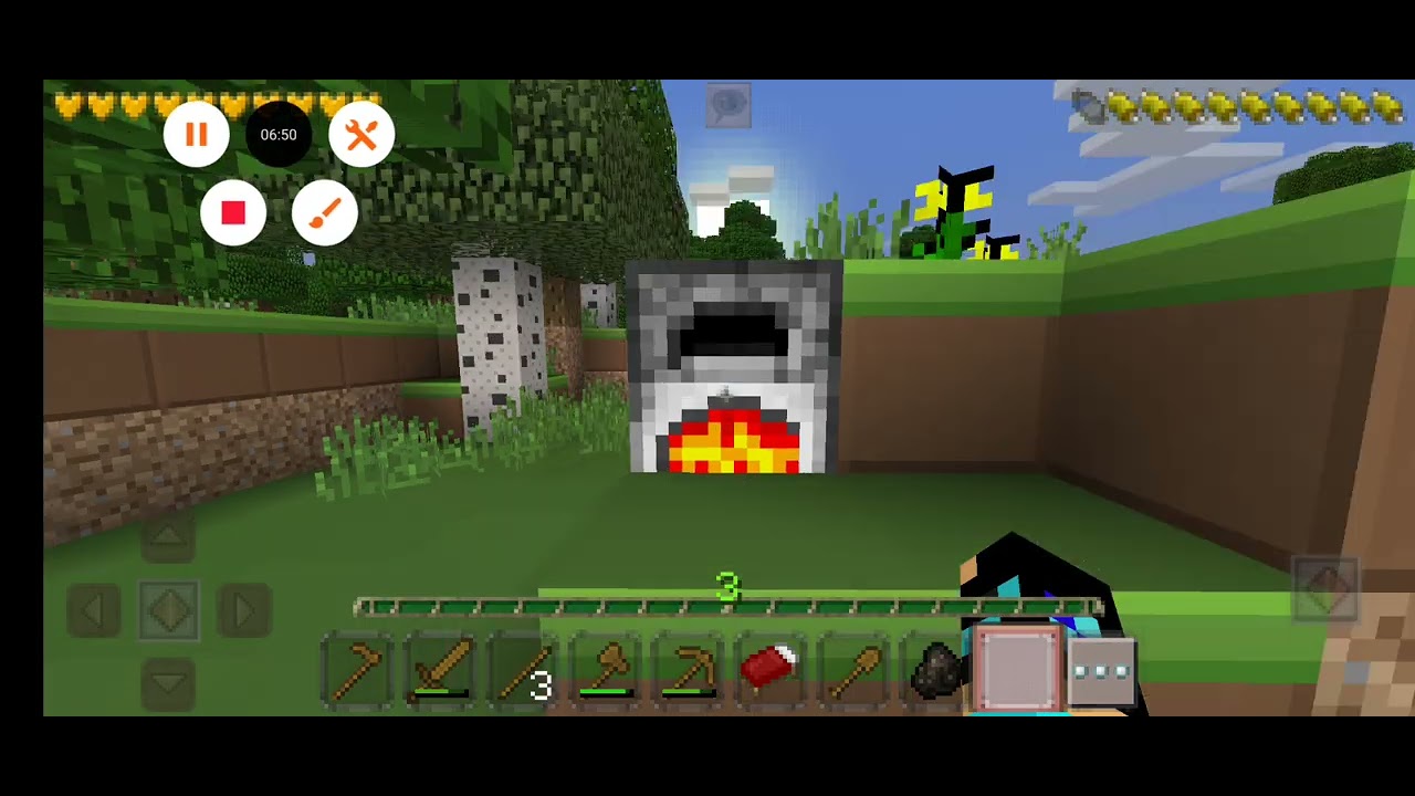 Minicraft lekin Men crativdagi narsalarni yasamoqchiman ko'mirdan to sehrlangan kitobgachor 1-qism