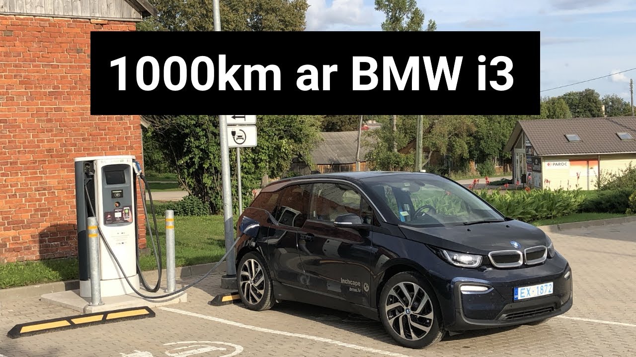 1000km brauciens ar BMW i3 elektroauto