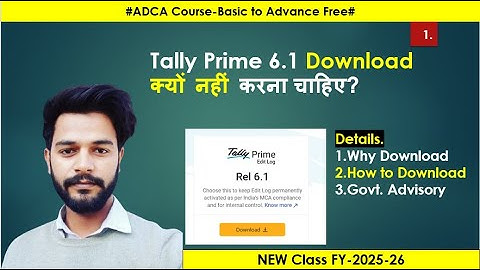 Tally Prime 6.1 New Update | How to Download Tally Prime 6.1 | Latest Features Revealed