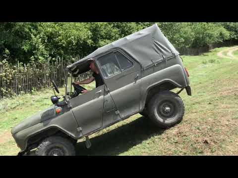 1988 UAZ 3151 diagonal test / offroad Georgia 2020