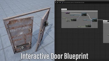 Interactive Door Blueprint UE4