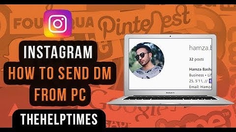 How to Send DM - Direct Messages on Instagram by Using PC Or Laptop (2019) - Instagram Guide