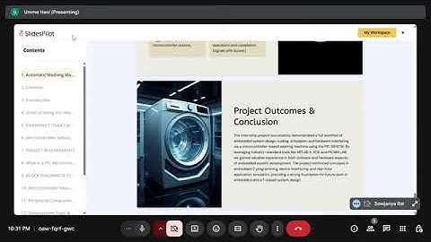 Emertxe Embedded system internship project video "Automatic washing machine" by using PICSIMLAB