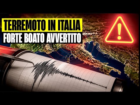 Video TERREMOTO IN ITALIA: SCOSSA NETTAMENTE AVVERTITA DALLA POPOLAZIONE. ECCO MAGNITUDO E TUTTI I DATI