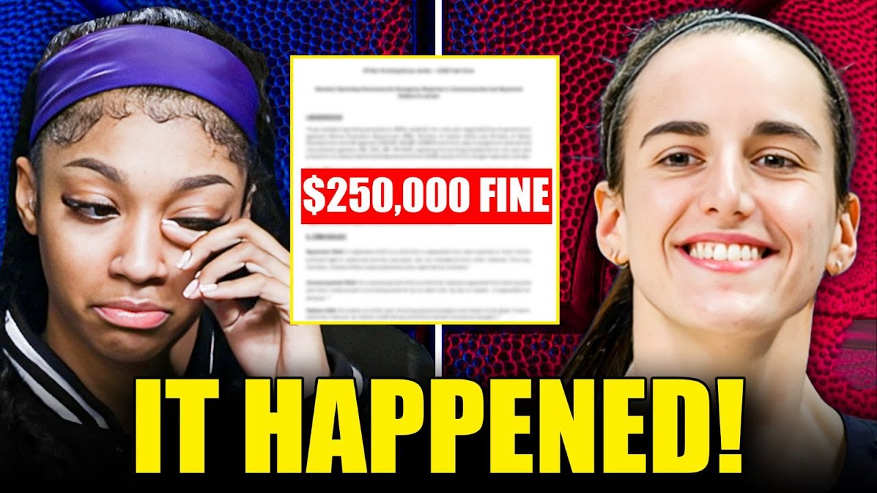 WNBA Fines Angel Reese 250K In EXPLOSIVE GAMBLING Scandal! YouTube