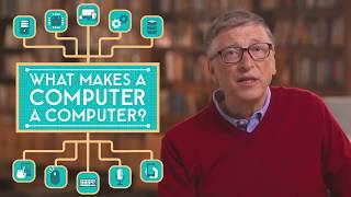 Bill Gates Explains "How Computer Works"