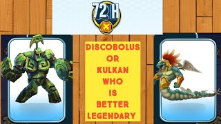 Monster Legends - Discobolus Or Kulkan : Who Is Better Legendary Monster In New 72-Hour Challenge