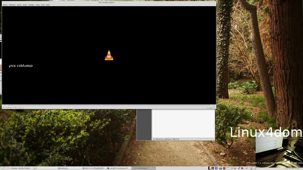 VLC 3 чудит с записанным 4К форматом а MPV   нет
