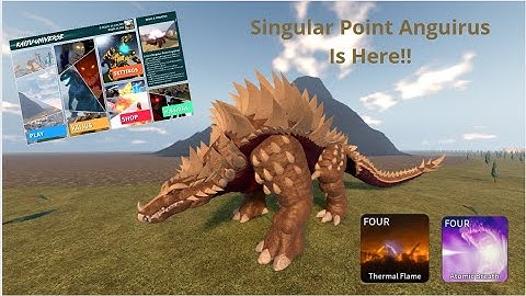 New Singular Point Anguirus Showcase (And more) - Kaiju Universe
